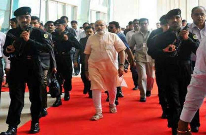 narendra modi security of spg