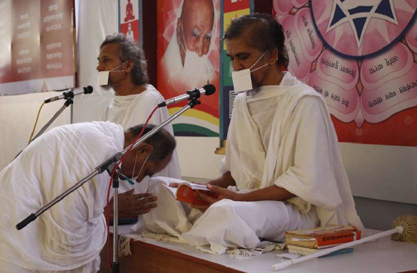 upadhyay praveen rishi pravachan आत्मिक शक्ति से होता है कर्मों का क्षय