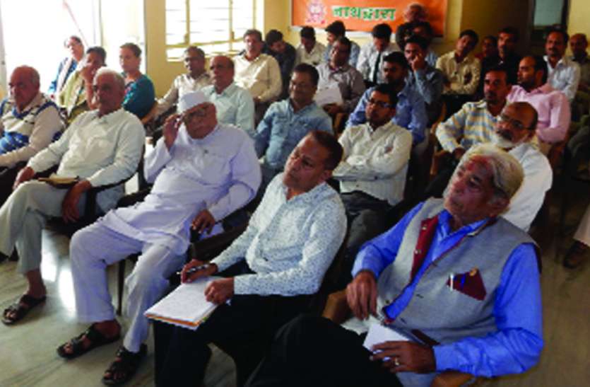 jan ejenda meating nathdwara नाथद्वारा को बनाया जाए शिक्षा का हब
