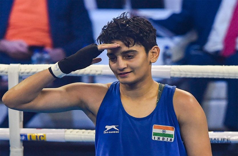 sonia chahal won the silver medal in world women boxing championship