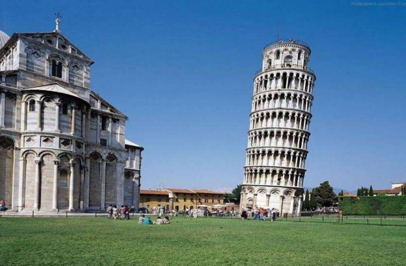 pisa पीसा की मीनार 1.5 इंच तक सीधी हुई, 17 साल लगा मरम्मत में समय