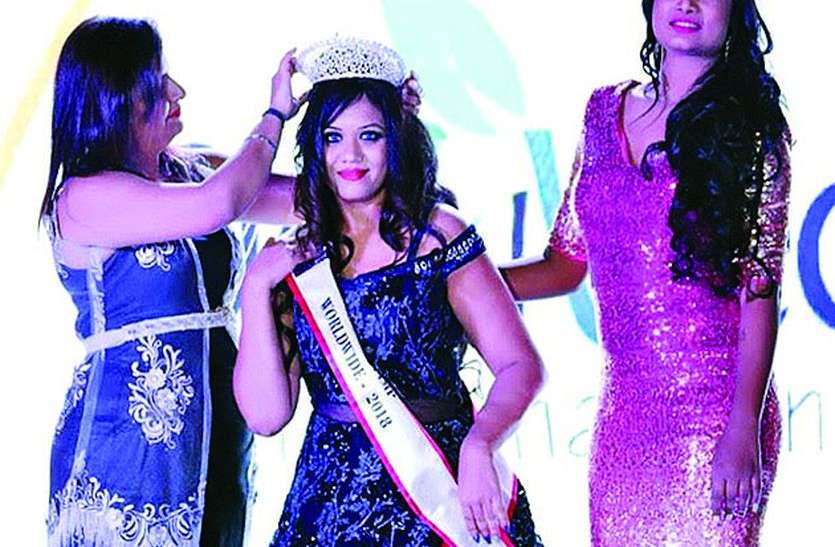 winner श्वेता को मिसेस इंडिया वर्ल्डवाइड का ताज