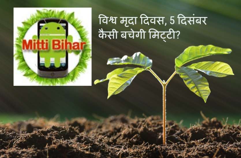विश्व मृदा दिवस 5 दिसंबर खराब हो रही है बिहार की मिट्टी