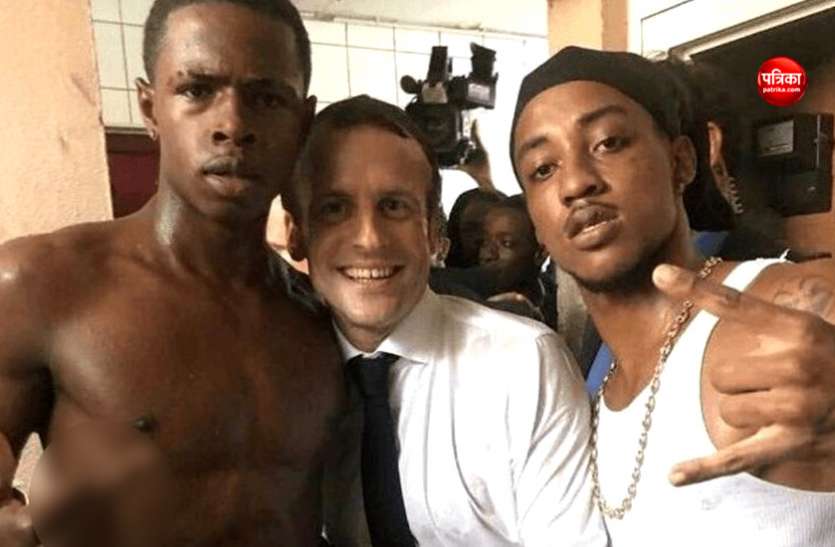 facebook blocks emmanuel macron photo for being obscene फेसबुक ने फ्रांस राष्ट्रपति के फोटो को किया ब्लॉक, सोशल मीडिया पर जमकर उड़ रही है खिल्ली