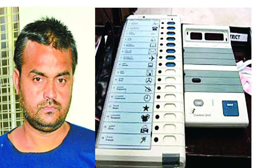mp election result 2018 evm hacker caught by police gwalior