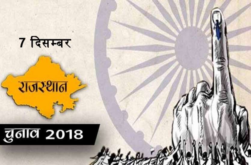 banswara 06/12/18 : 6 दूनी 12... उम्र हुई 18, सात दिसंबर को वोट डालना यही हमारा नारा
