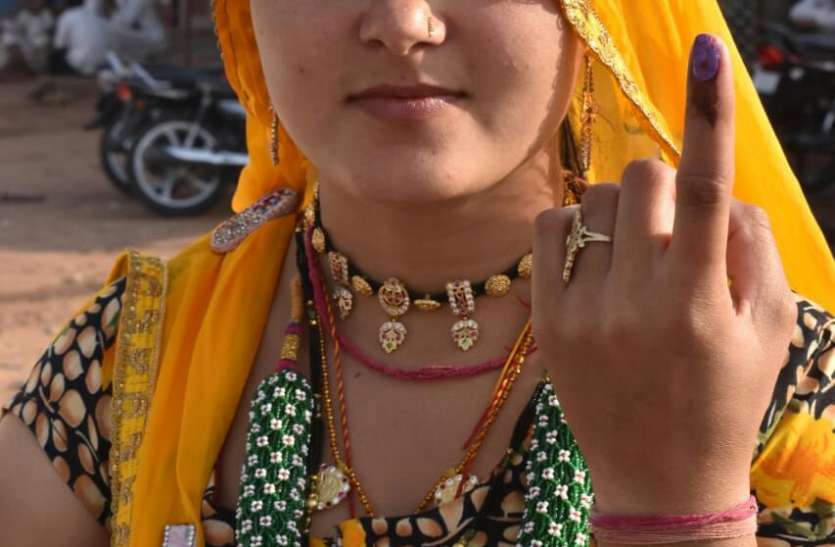 Nagaur election 2018 news नागौर में तमाम प्रयासों के बावजूद नहीं बढ़ा मतदान