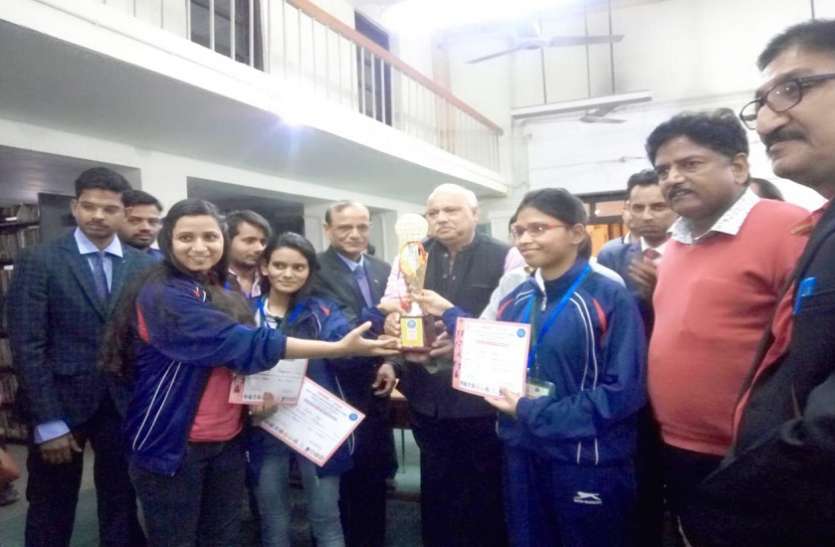 bra bihar university mfp girls created history in eklavya tournament एकलव्य प्रतियोगिता में बीआर अम्बेडकर बिहार विश्वविद्यालय की बेटियों ने मुजफ्फरपुर का नाम किया रौशन