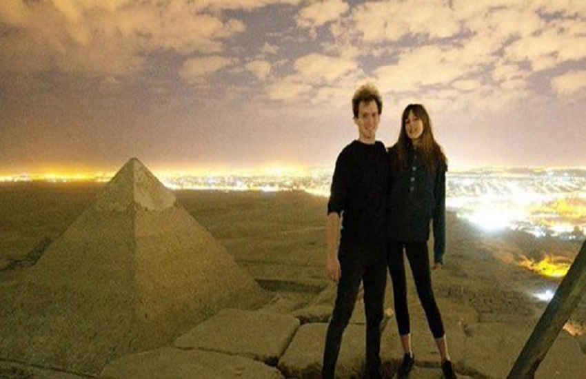 Nude Video Viral Of A Couple At The Top Of Pyramid Khufu
