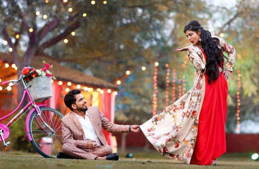 Cinematic Wedding Shoot in trend satna city सिनेमैटिक वेडिंग शूट का आया चलन