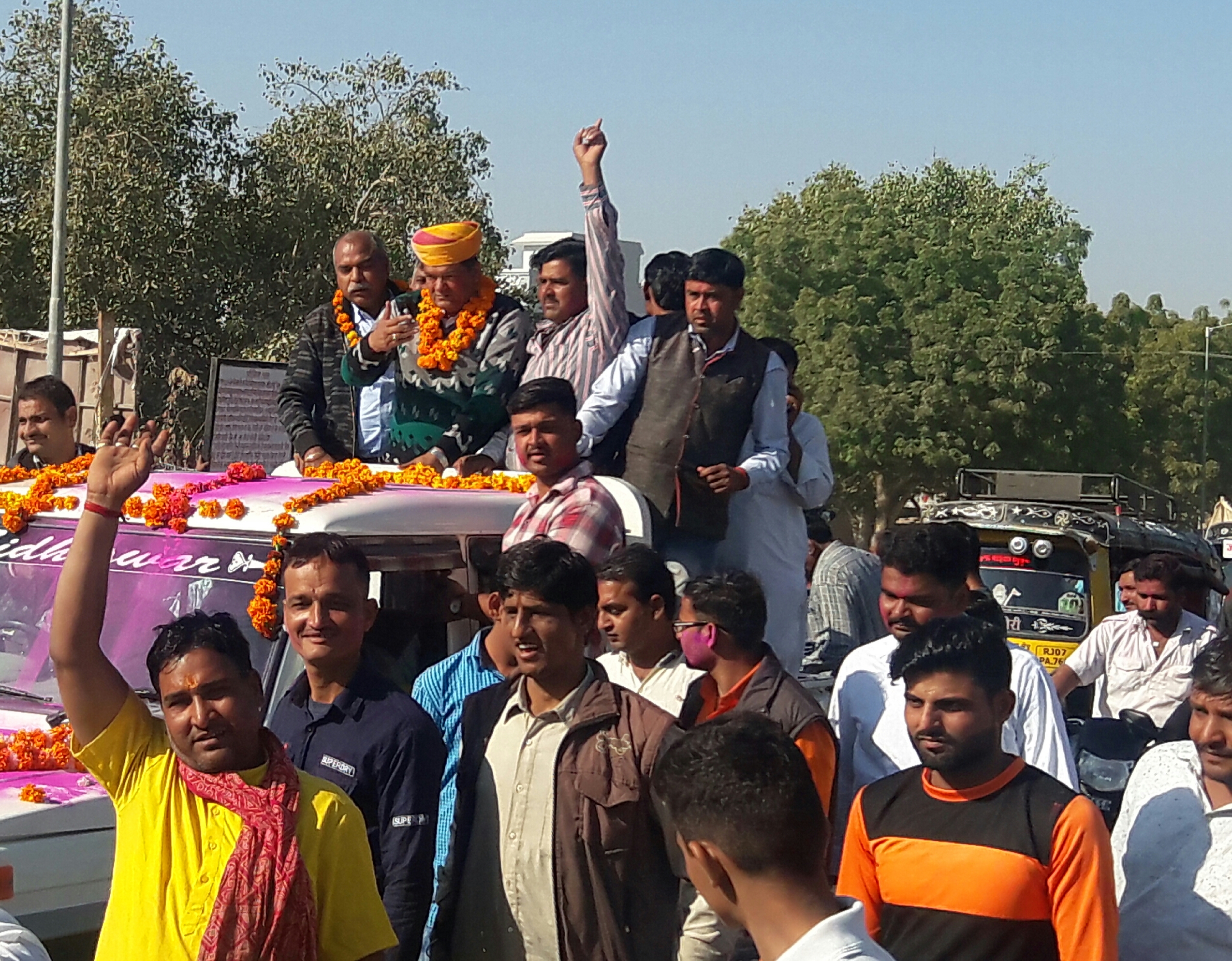 lunkarnsar MLA visit लोगों की अपेक्षा पर खरा उतरूंगा