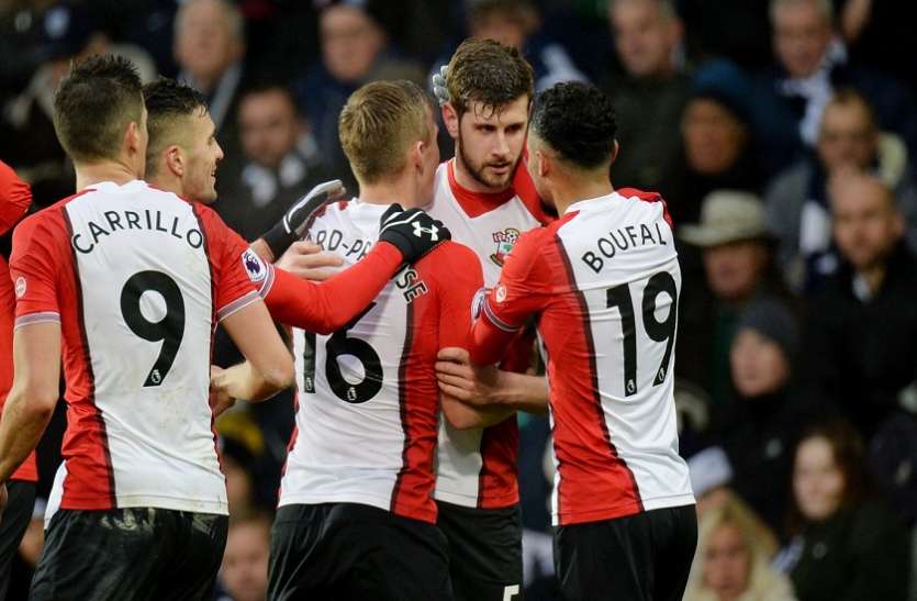 Premier League : Southampton snatched a thrilling 3-2 victory Premier League : साउथहैम्पटन ने रोका आर्सेनल का विजय रथ
