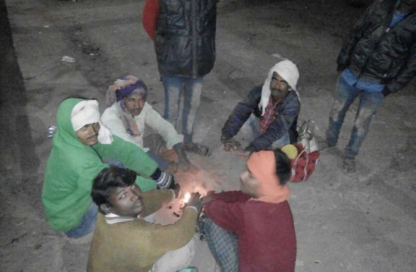 Citizens in the grip of cold wave यहां तीन दिन शीतलहर में ठिठुरते रहे लोग...जानिए कारण