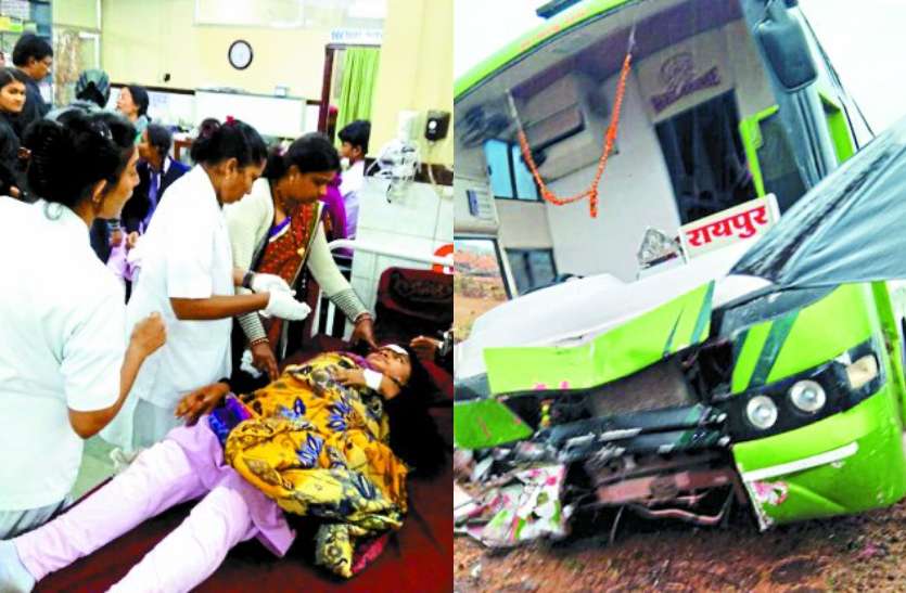 school bus accident हादसा: बच्चों से भरी स्कूल वैन को यात्री बस ने मारी टक्कर, ड्राइवर समेत 13 मासूम घायल