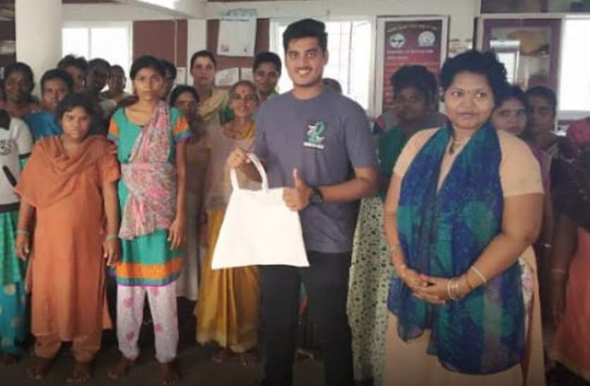 Students will distribute one lakh free cloth bags एक लाख निशुल्क क्लोथ बैग वितरित करेंगे विद्यार्थी
