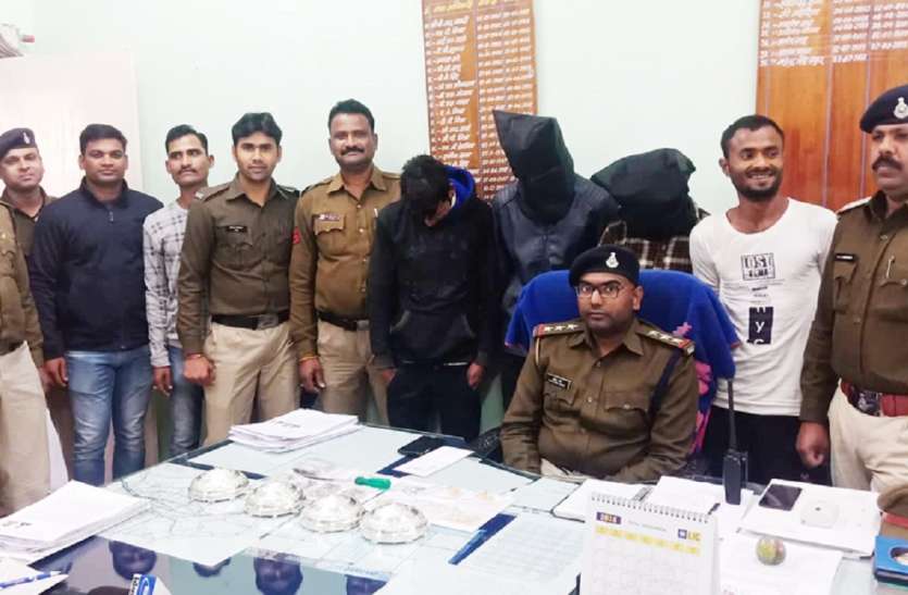 chori नए साल में प्रआर के यहां हुई चोरी का साल के अंत में खुलासा