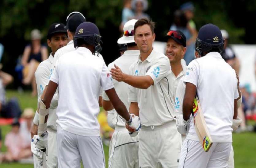 New Zealand clinch series by thrashing Sri Lanka by 423 runs सिर्फ 14 गेंद में न्यूजीलैंड ने श्रीलंका को किया ऑलआउट, दूसरे टेस्ट में 423 रन से की जीत दर्ज