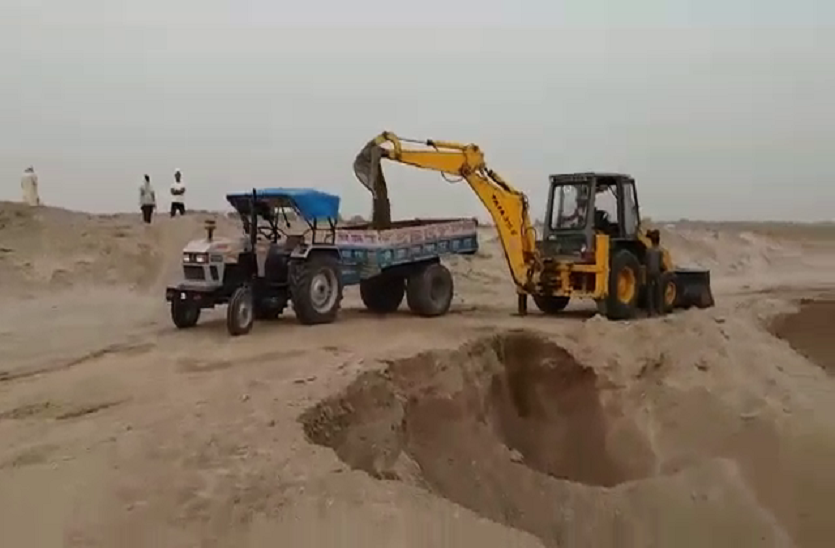 Collector issued notice कन्हान नदी में अवैध उत्खनन पर खदान संचालकों से मांगा जवाब