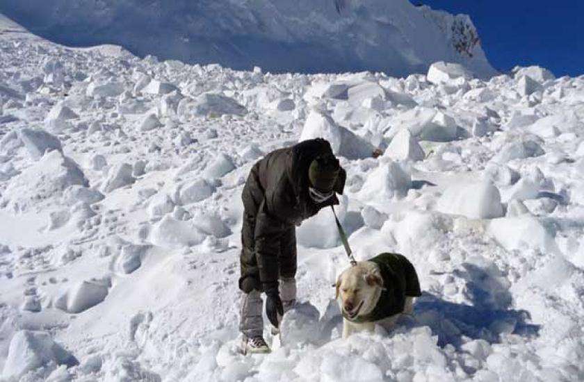 Indian soldier in Siachen
