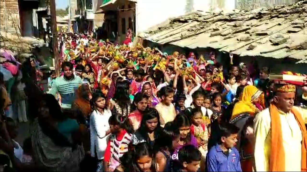 Prachin PanchMukhi Hanuman Temple MandiBamora Program