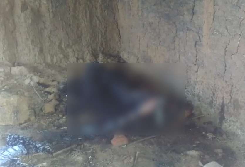 Dead body of girl