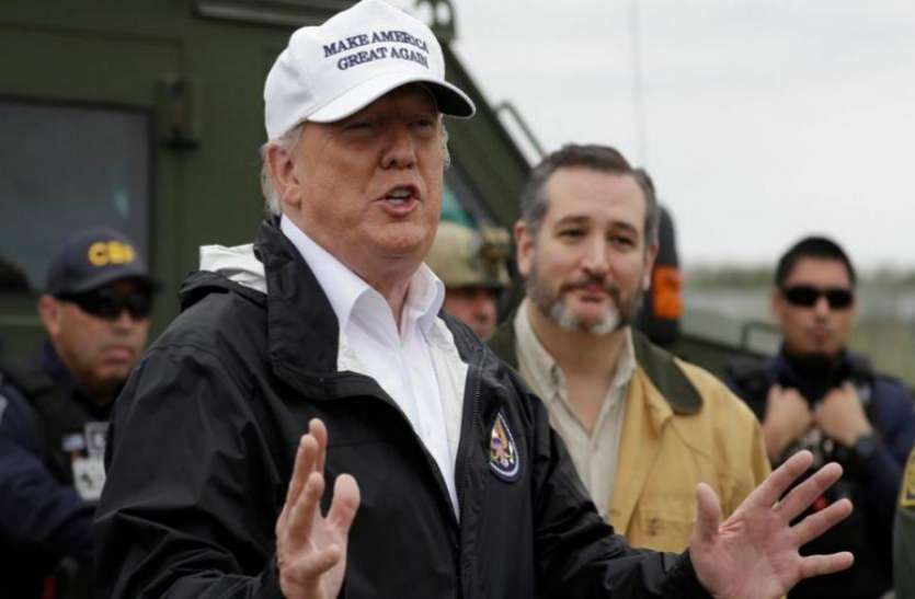 Trump लम्बे खिंच रहे शटडाउन के बीच ट्रंप ने अमरीका-मेक्सिको सीमा का दौरा किया