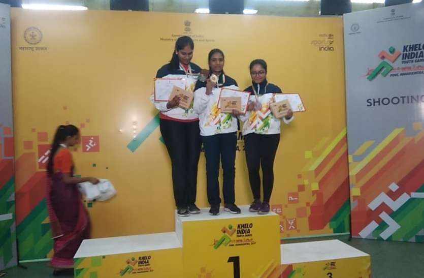 news शूटिंग में मनीषा कीर और एथलेटिक्स में रीतेश ने जीता सोना
