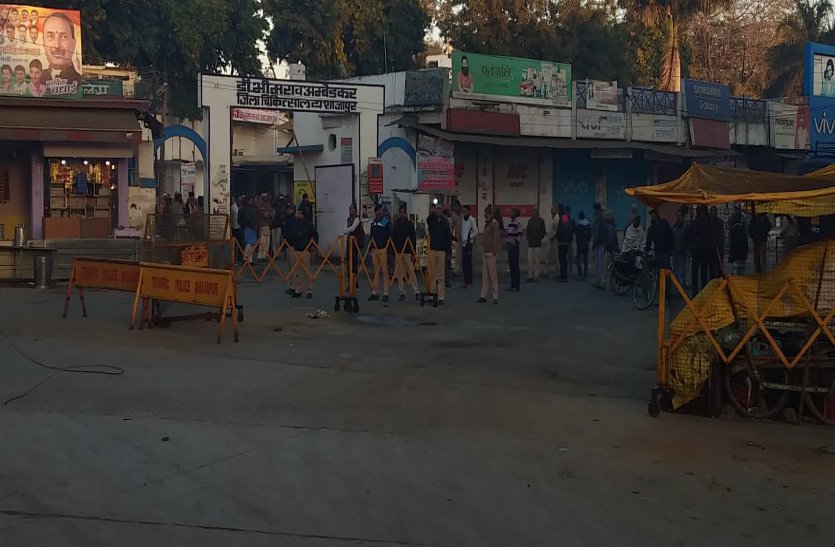 patrika एकाएक सड़क पर टूट कर गिरा एलटी तार, फिर घरों में आ गई आफत