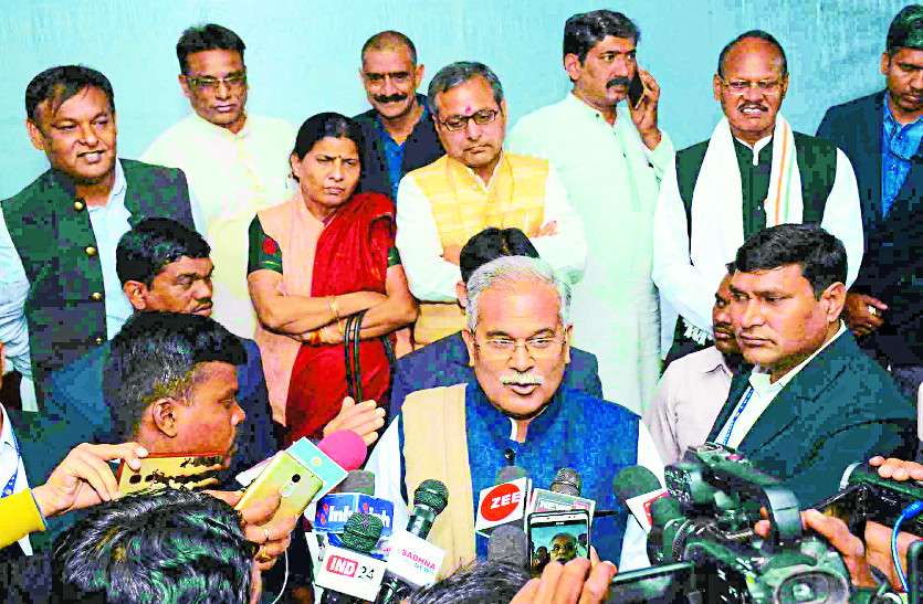 bhupesh baghel लाठीकांड को पार्टी भूली नहीं है लेकिन बदले की भावना से कार्रवाई नहीं-भूपेश