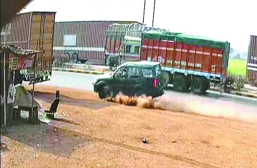 army vehicle accident in gwalior soldier death