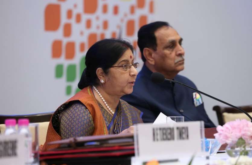 Africa, Sushma Swaraj गुजरात ने मोहनदास गांधी दिया, अफ्रीका ने दिया महात्मा : स्वराज