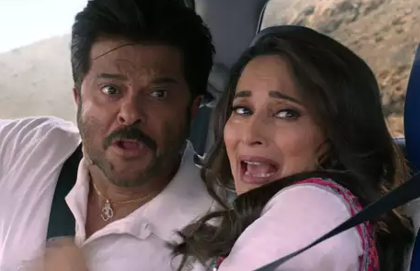 Anil Kapoor and Madhuri Dixit