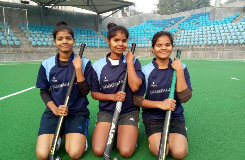 Hockey player नई दिल्ली में राउरकेला को 11-0 से रौंदकर सरगुजा की महिला हॉकी टीम फाइनल में, मंत्री टीएस ने दी बधाई