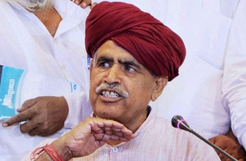 kirori singh bainsla किरोड़ी सिंह बैंसला ने दी चेतावनी- सरकार ने 5 फीसदी आरक्षण नहीं दिया तो होगा ऐतिहासिक आंदोलन