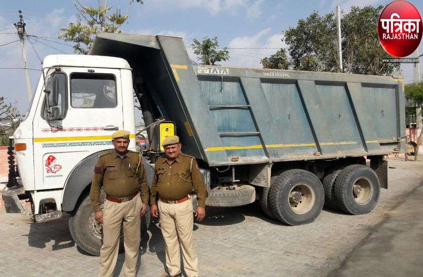 sand mining in Rajasthan कई बार सामने आ चुका है पुलिस और बजरी माफिया का गठजोड़, फिर भी क्याें नहीं लगती लगाम?