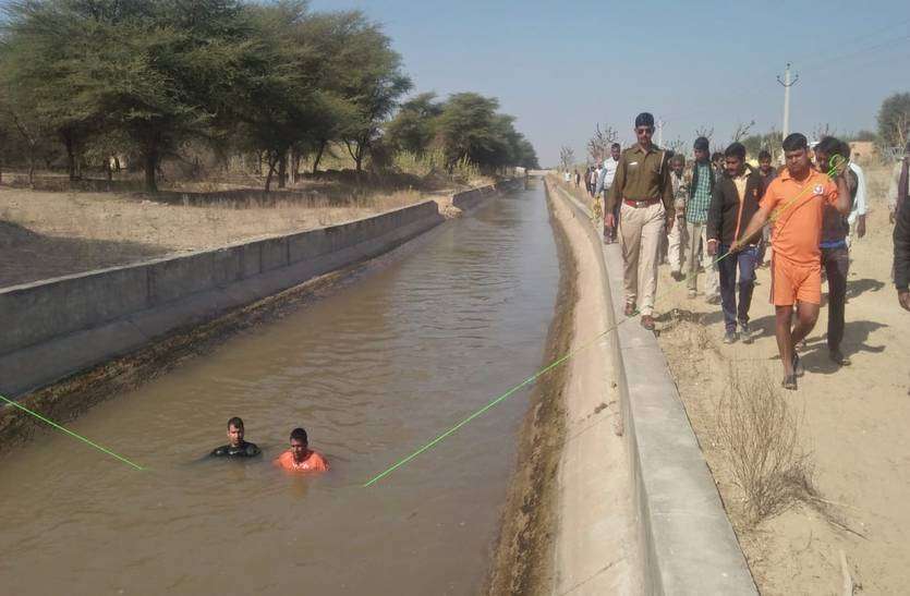body in canal छठे दिन नहर में दिखा बरजू का शव, लेकिन हाथ नहीं लगा