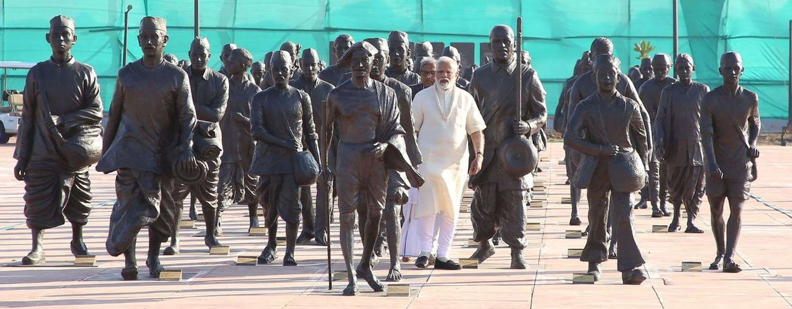 PICS : दांडी में नमक सत्याग्रह स्मारक और संग्रहालय देश को समर्पित