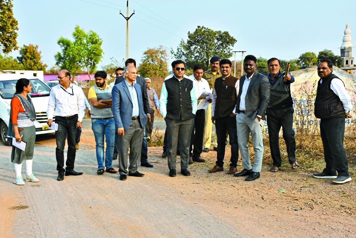 Plan for Mini Smart City मिनी स्मार्ट सिटी के लिए बना प्लान