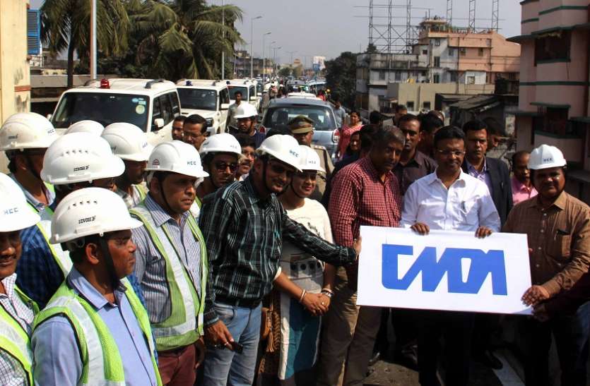 Kolkata, Kolkata, West Bengal, India मां फ्लाईओवर और एजेसी बोस रोड के बीच बने रैंप का उद्घाटन 6 को