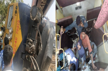 Seemanchal Express Crashed near hajipur Seven deaths सीमांचल एक्सप्रेस तड़के हाजीपुर के पास दुर्घटनाग्रस्त, सात की मौत, कई जख्मी