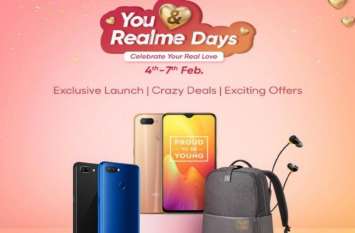 You and Realme Days sale start, Get discount on smartphone You and Realme Days सेल शुरू, डिस्काउंट के साथ मिल रहे हैं ये शानदार ऑफर्स
