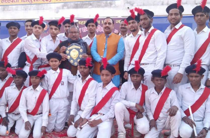 Saraswati Keshavnagar school winner in Ghosh contest घोष प्रतियोगिता में सरस्वती केशवनगर विजेता