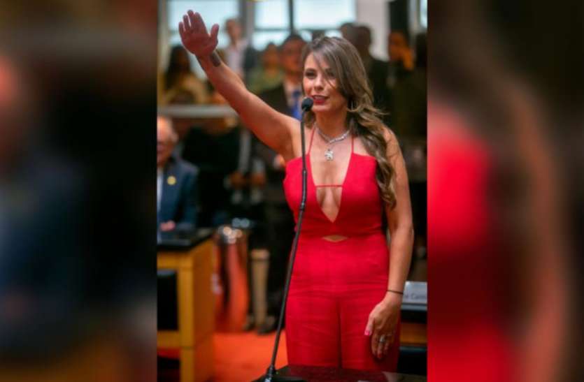 ana paula da silva brazilian hits back to trollers MP recives rape threats for dress ब्राजील: महिला सांसद ने पहनी ऐसी ड्रेस कि मिलने लगी रेप की धमकियां, फिर सांसद ने उठाया ये कदम