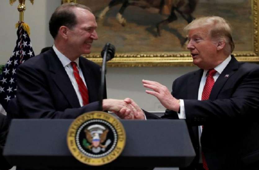 David Malpass And Trump वर्ल्ड बैंक के अध्यक्ष के लिए डोनाल्ड ट्रंप ने डेविड माल्पास को किया नॉमिनेट, जॉर्ज बुश के साथ कर चुके हैं काम