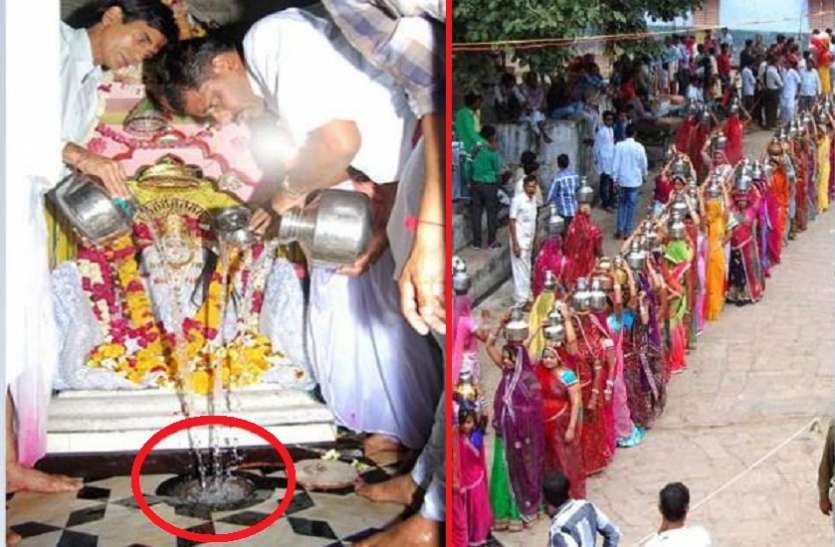 mysterious shitla mata temple pali rajasthan माता शीतला के मंदिर में स्थापित है ये 'चमत्कारी घड़ा', 800 सालों से लोग भर रहे पानी लेकिन...
