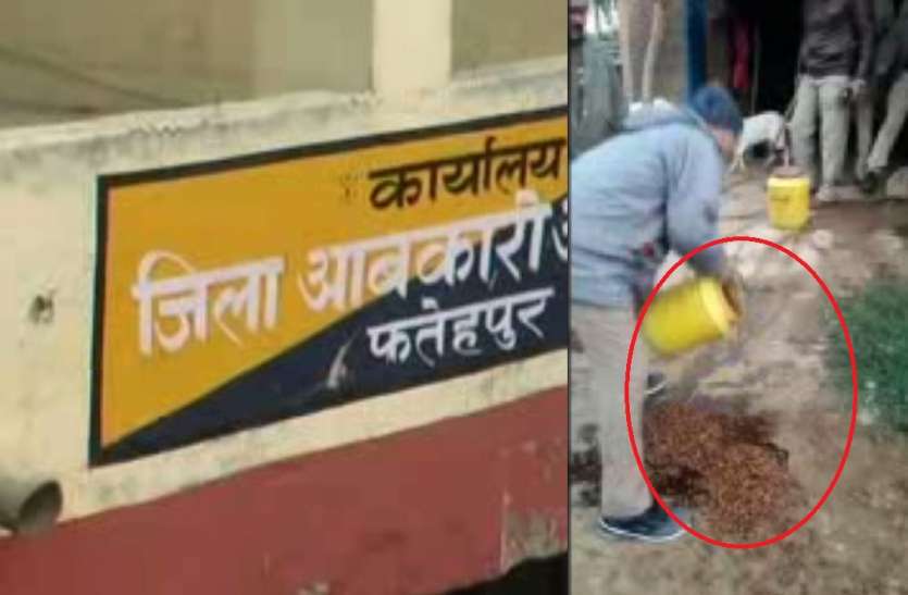 Excise Department raids जहरीली शराब से मौत के बाद, आबकारी विभाग ने ग्रामीण इलाकों में की छापेमारी