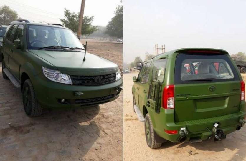 Tata Safari Army Edition Is Most Safest Suv For Military Indian Army क ल ए क स वरद न स कम नह ह Tata क य ख स Suv इस तकन क स करत ह द श मन