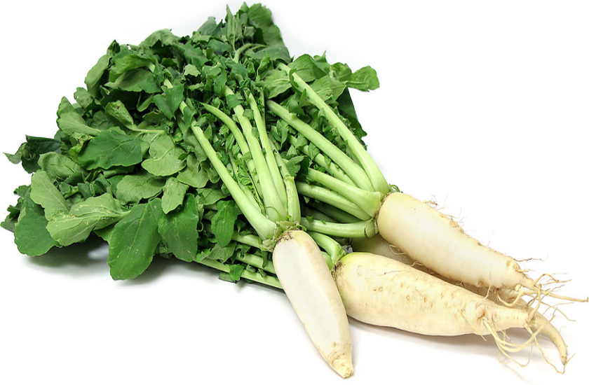 Radish leaves