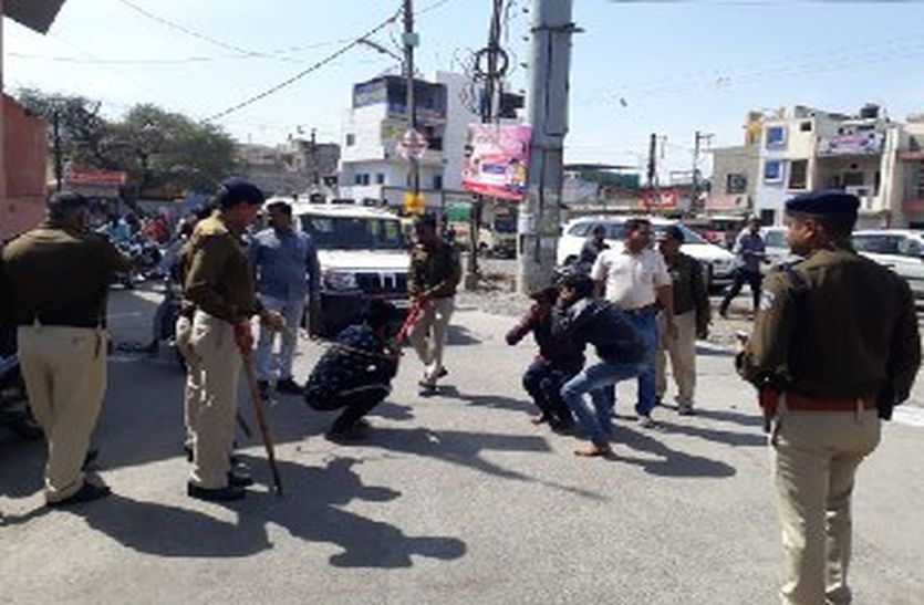 julus हत्या के आरोपी जुलूस में बोले गुंडा गर्दी पाप है पुलिस हमारी बाप है