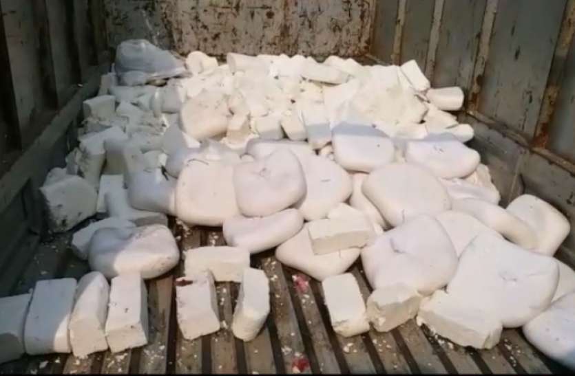 paneer अलवर से आया 800 किलोग्राम बदबूदार पनीर, बिकने से पहले ही कराया नष्ट